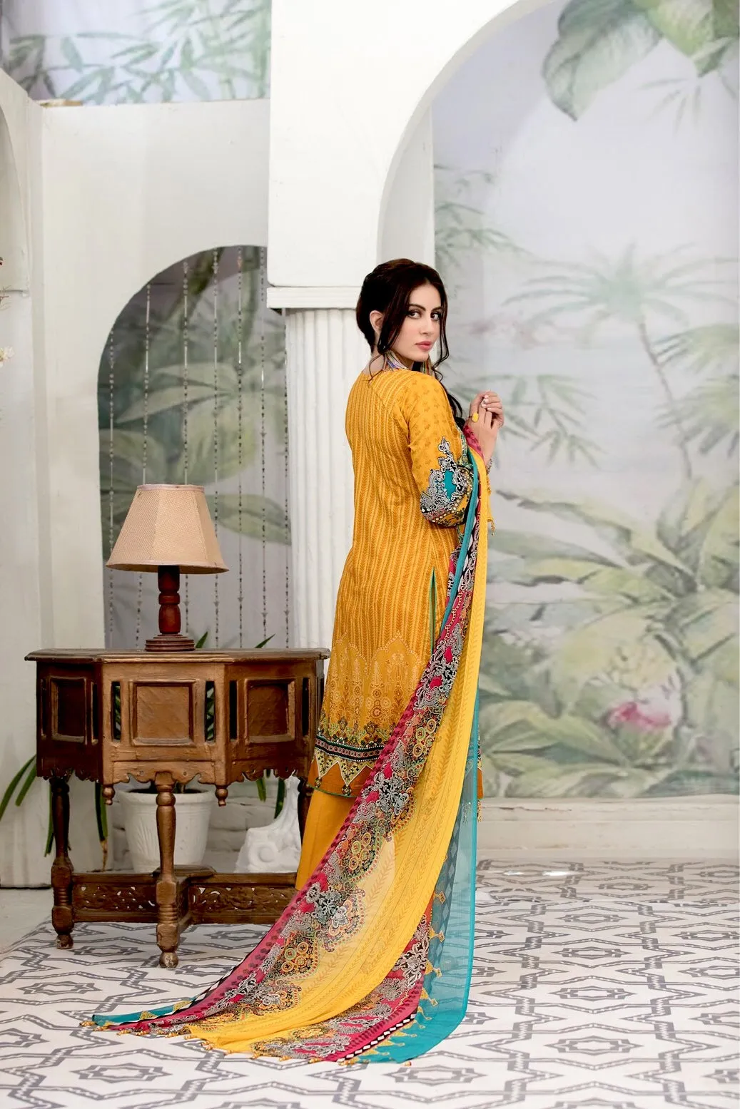 Amna Sohail by Tawakkal Fabrics – Summer Medley Lawn Collection  – D 1473-B