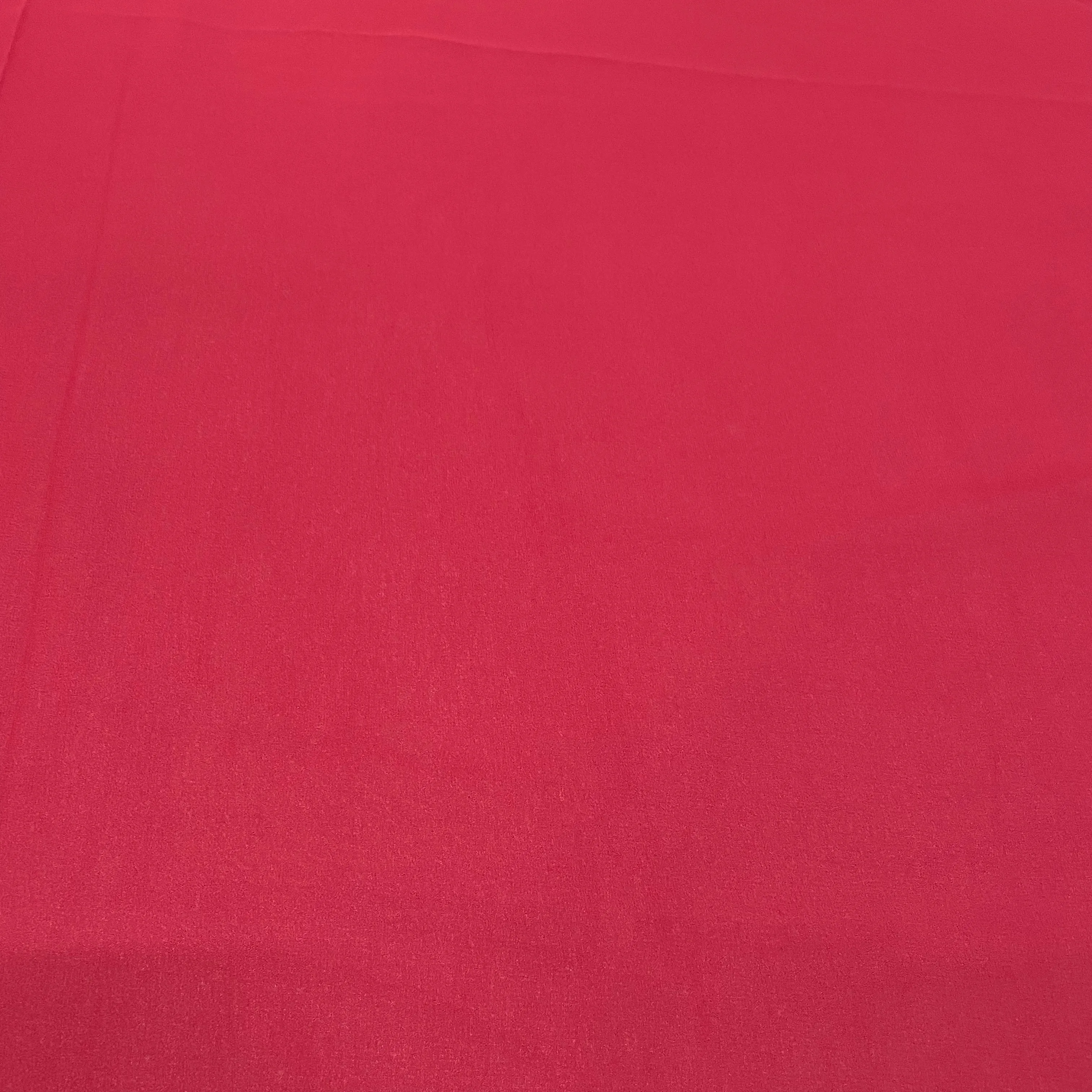 Barn Red Solid georgette Fabric