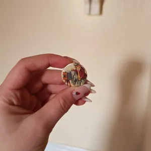 Bunny Button Pin