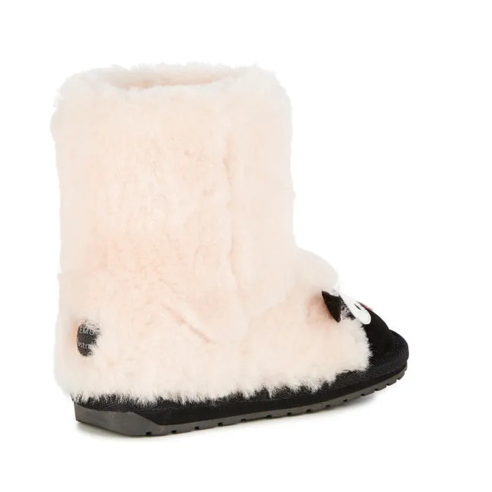 EMU Kids Creatures Cream Lamb Wool Boots