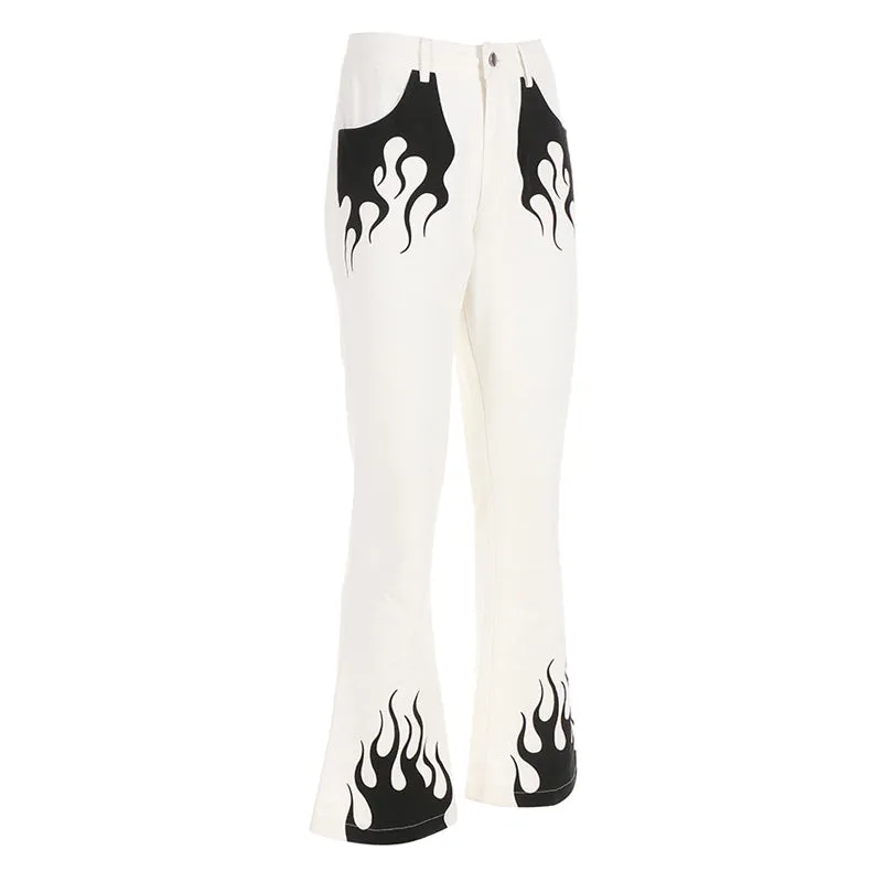 Flamin' Flared Trousers