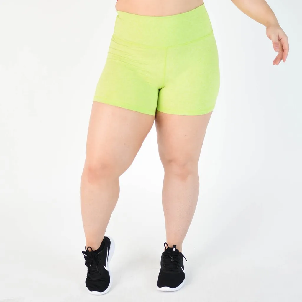 FLEO Acid Lime Shorts (True High Contour)