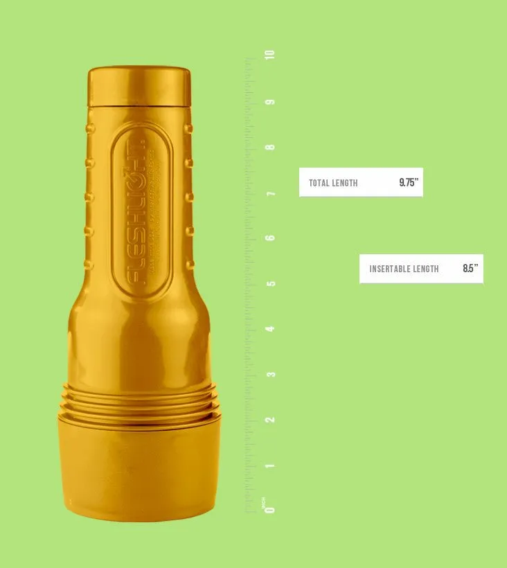 Fleshlight Case: Gold