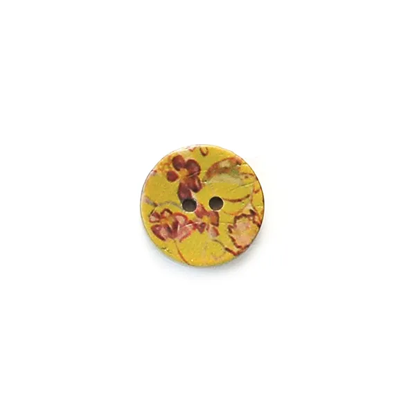 Floral Coconut Buttons