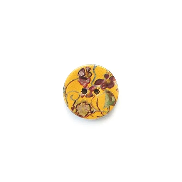 Floral Coconut Buttons