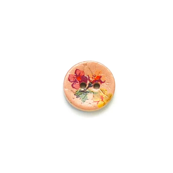 Floral Coconut Buttons