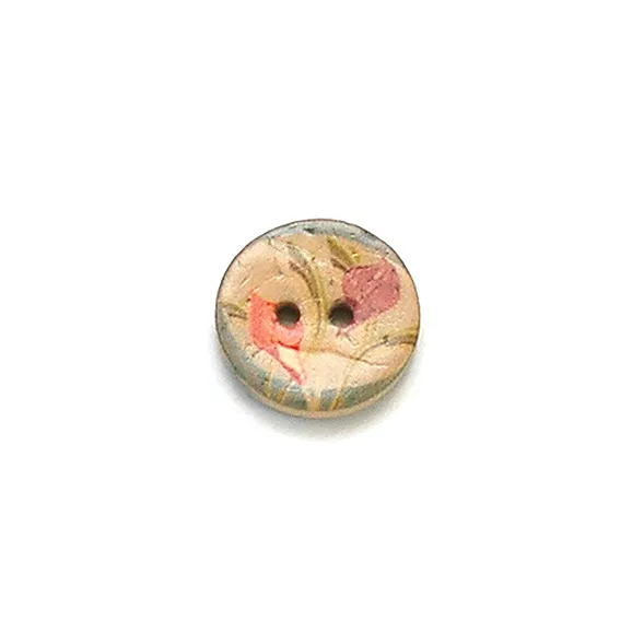 Floral Coconut Buttons