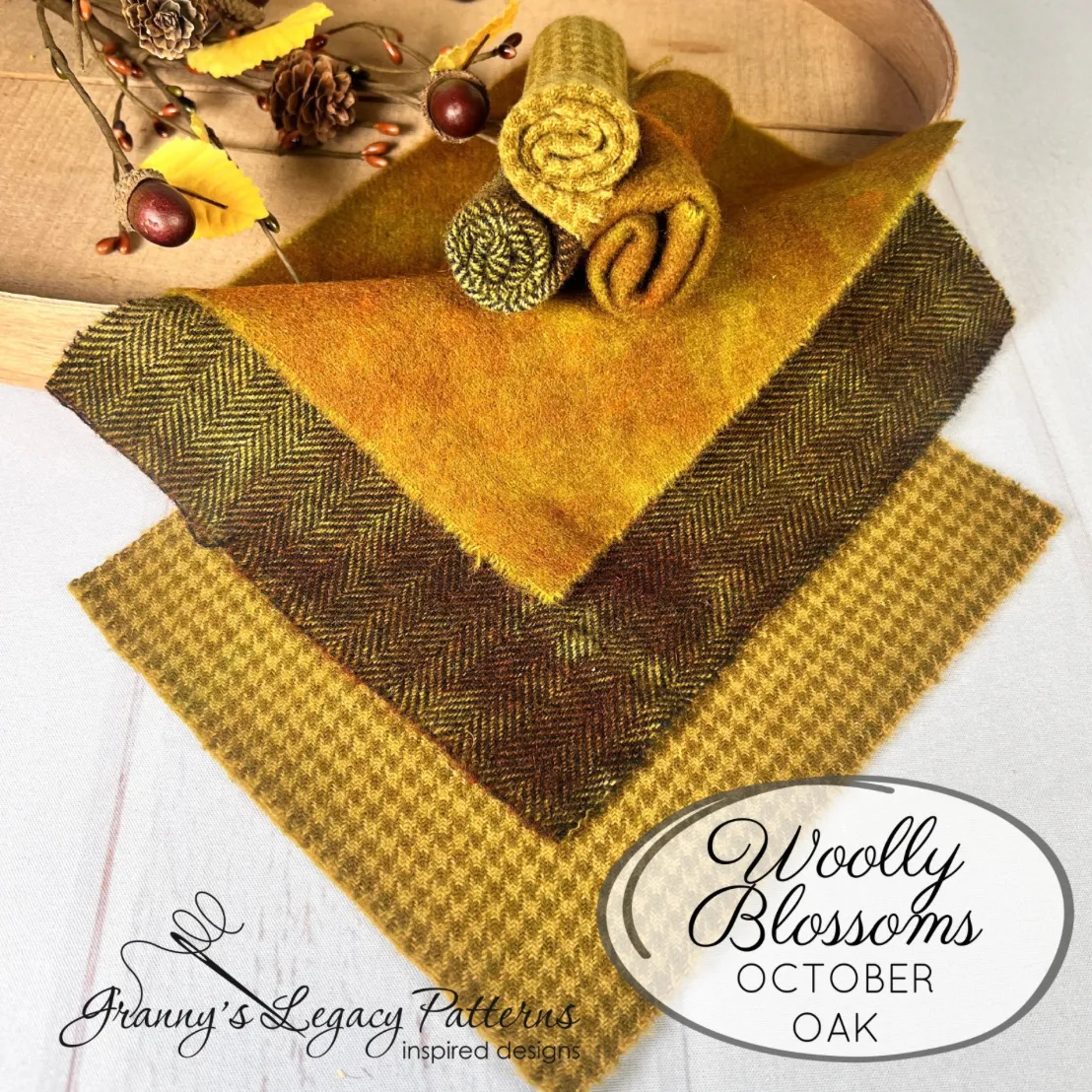 Granny's Legacy | Wooly Blossom - October Oak