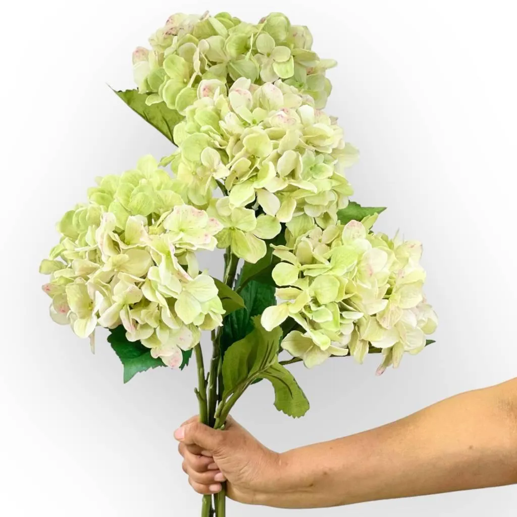 Hydrangea Green Artificial Flowers