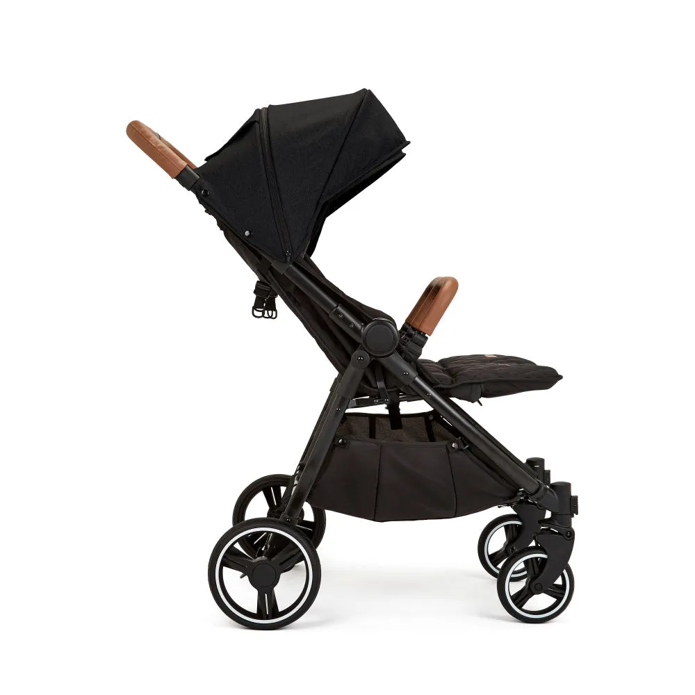 Ickle Bubba Venus Max Double Stroller Black