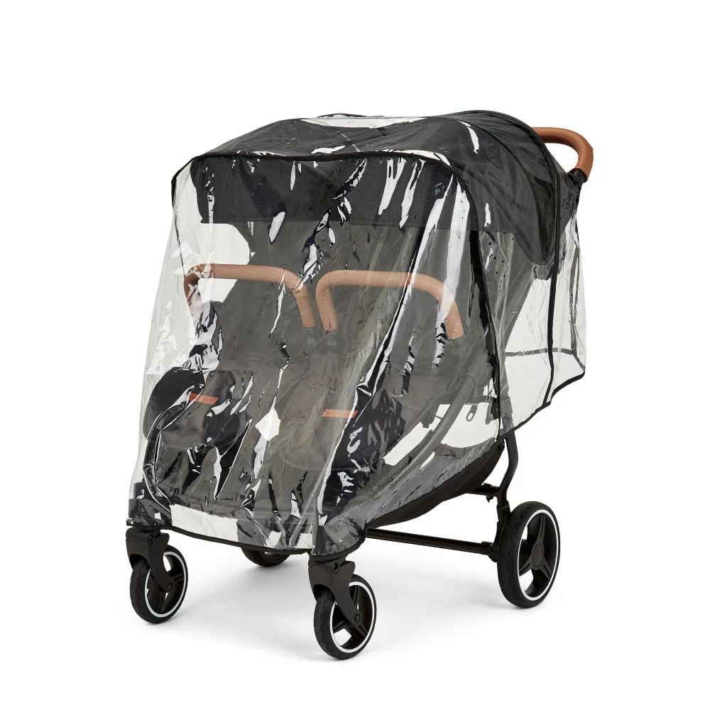 Ickle Bubba Venus Prime Double Stroller Black