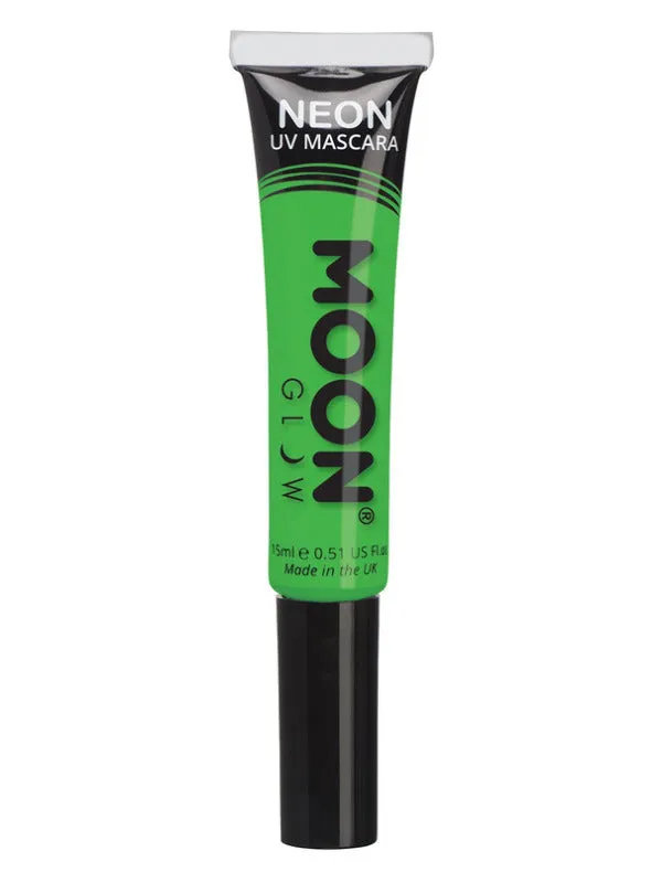 Moon Glow Intense Neon UV Mascara, Intense Green