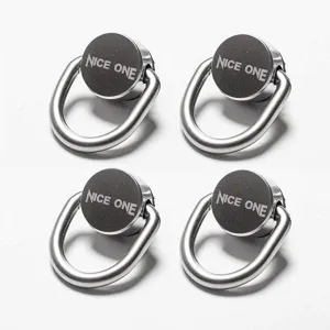 Nice One 4pcs D Ring Screw 1/4″ Stainless Steel Mounting Screw for Mirrorless Shoulder Strap Attachment