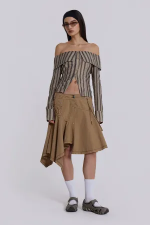 Noa Cargo Midi Skirt