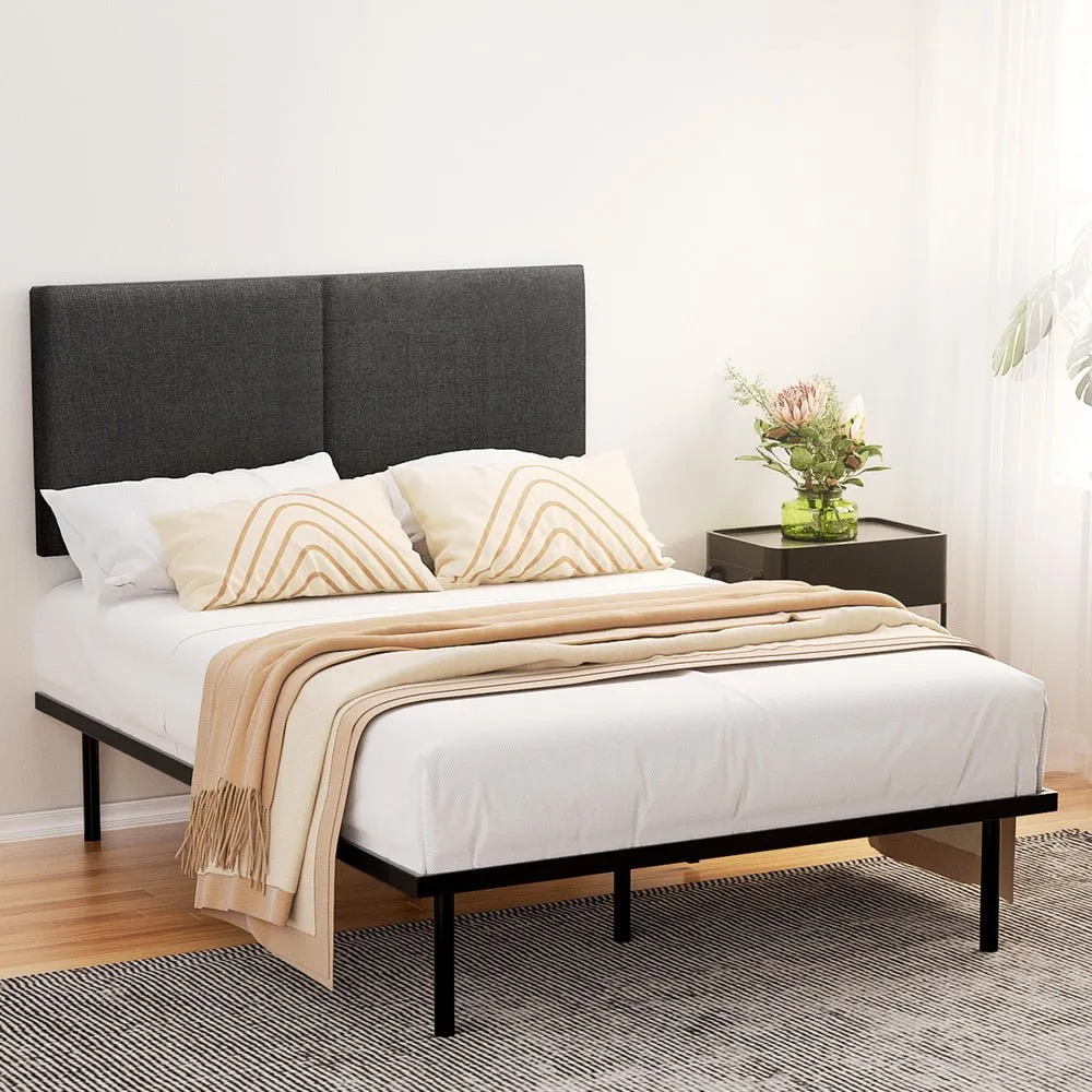 Norwood Double Modern Bed Frame Black