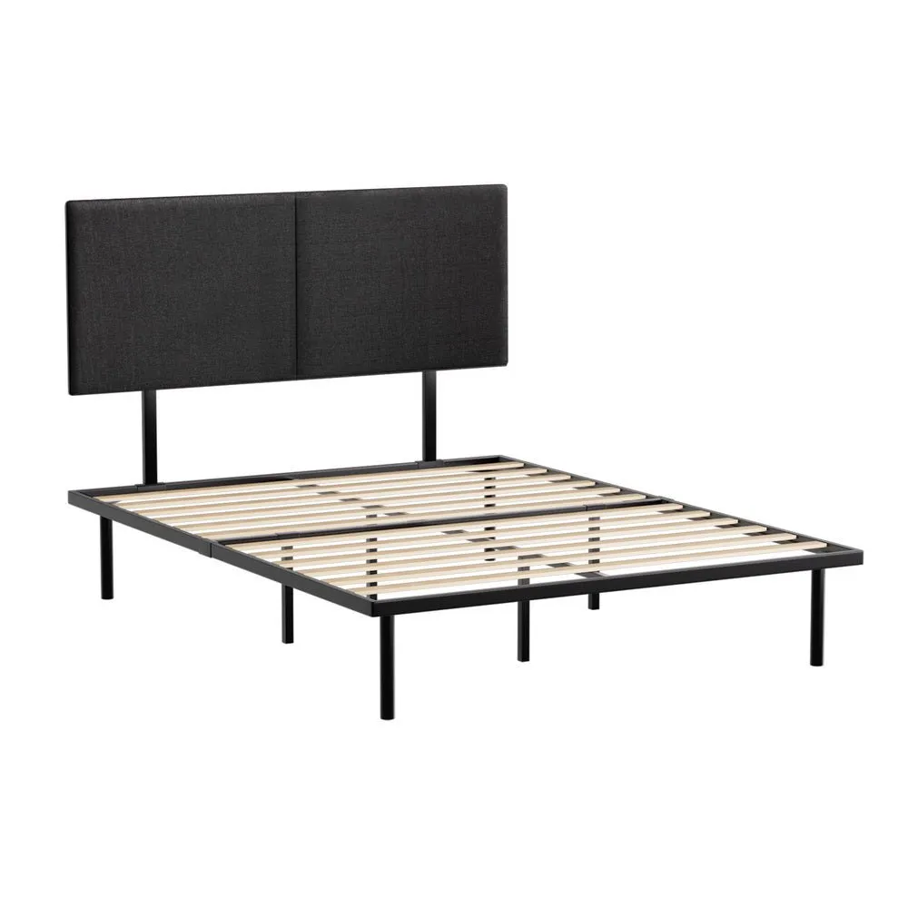 Norwood Double Modern Bed Frame Black