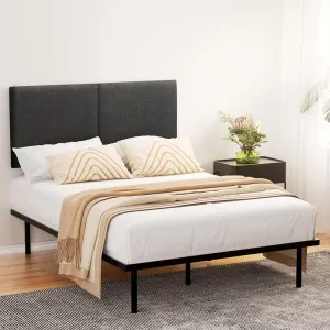 Norwood Double Modern Bed Frame Black