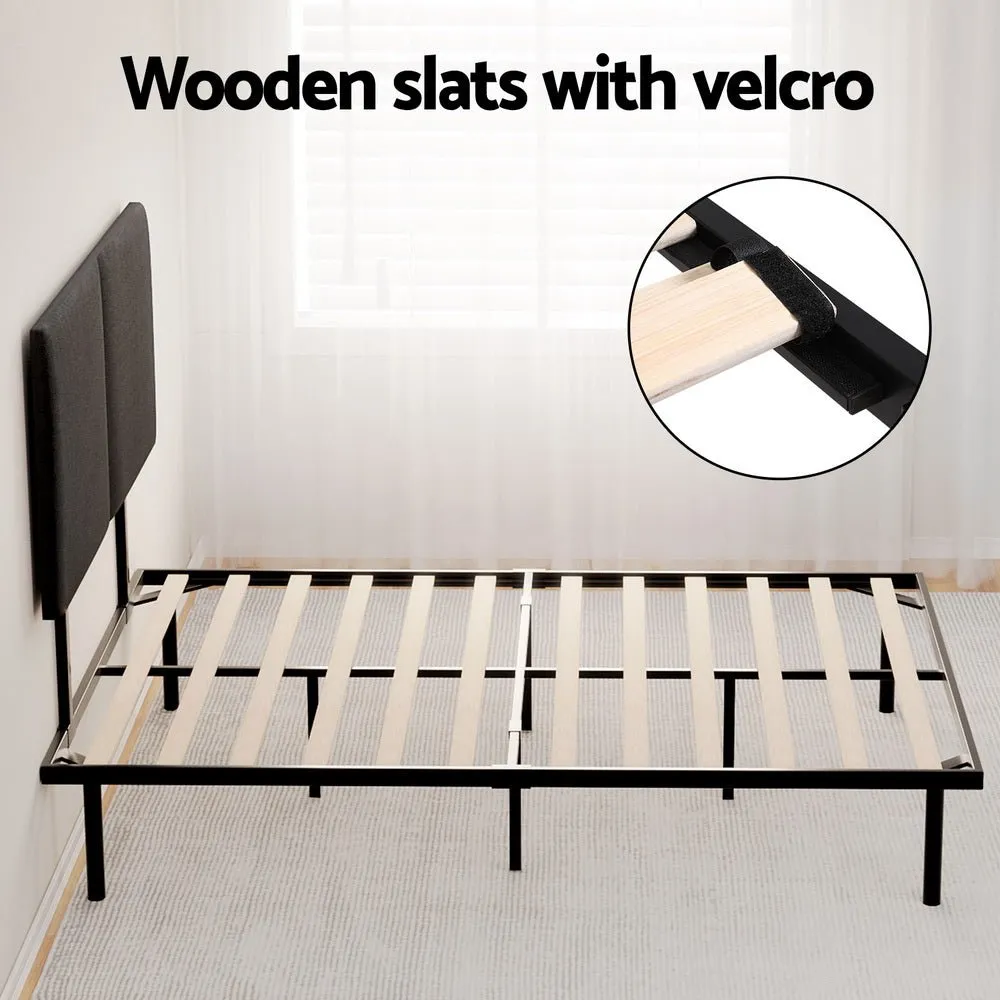 Norwood Double Modern Bed Frame Black