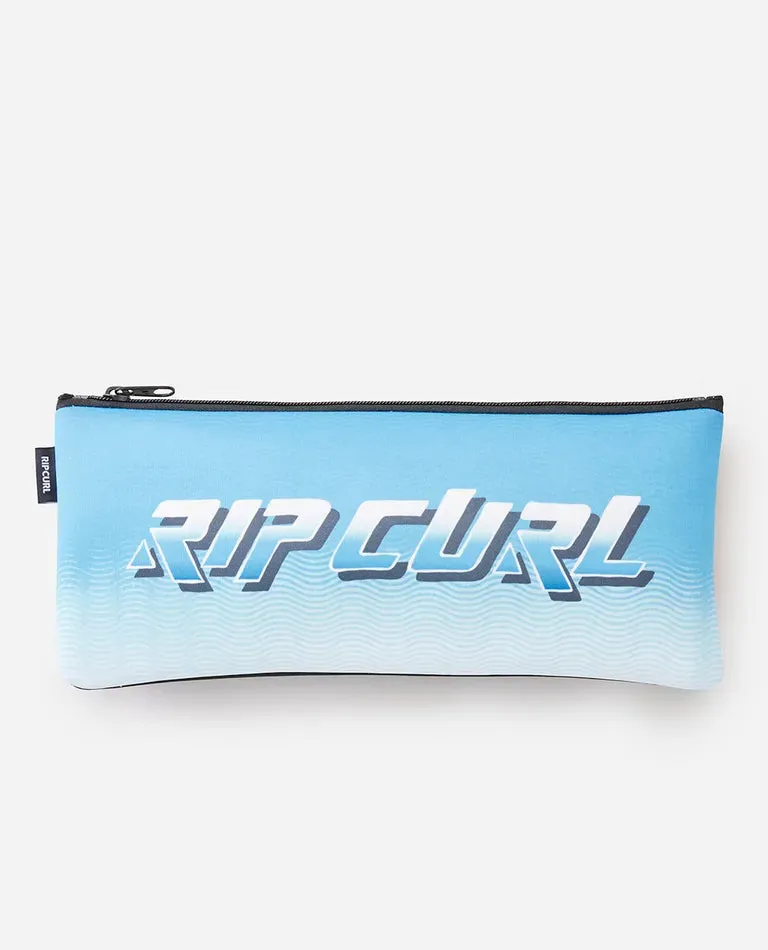 Ripcurl Small Pencil Case - Blue White