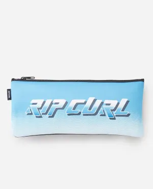 Ripcurl Small Pencil Case - Blue White