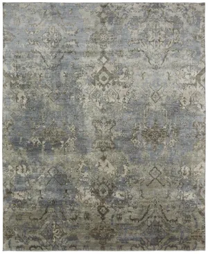 Robert Ocean Blue Area Rug (8'x10') CALL FOR PRICING