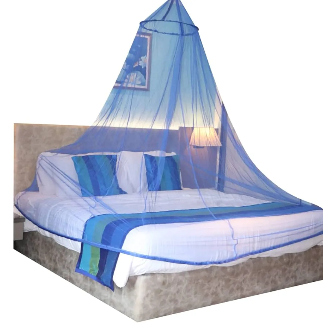 Round Mosquito Net, Ceiling Hanging Canopy, Circular Curtain Machardani | Laila Majnu Hanging Mosquito Net | Keeps Away Insects and Flies for Adults & Kids (Multicolor)