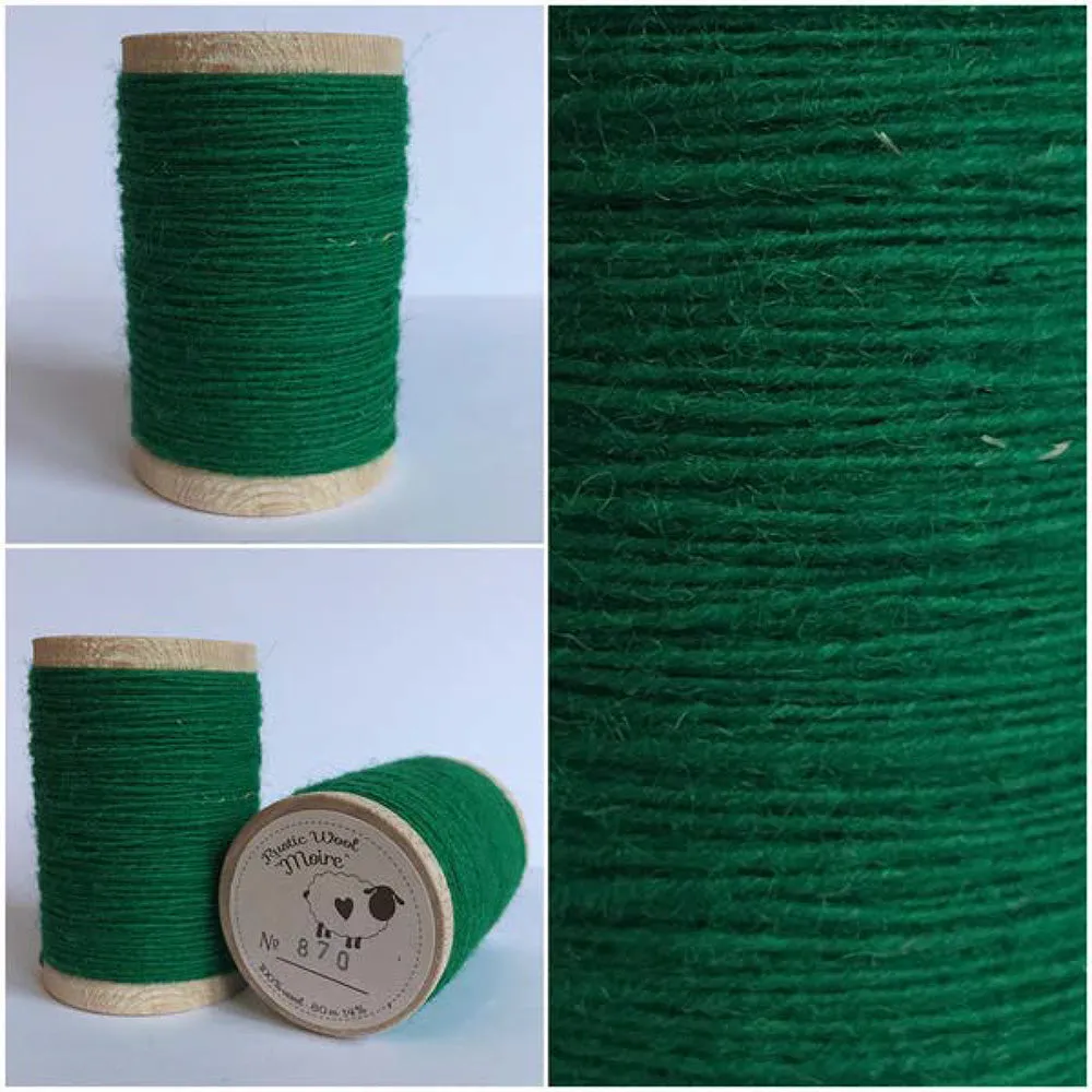 Rustic Moire Wool Thread #870