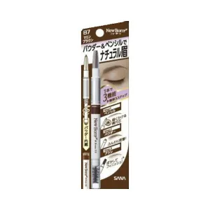 Sana New Born Eyebrow Mascara & Pencil - B7 Marron Brown