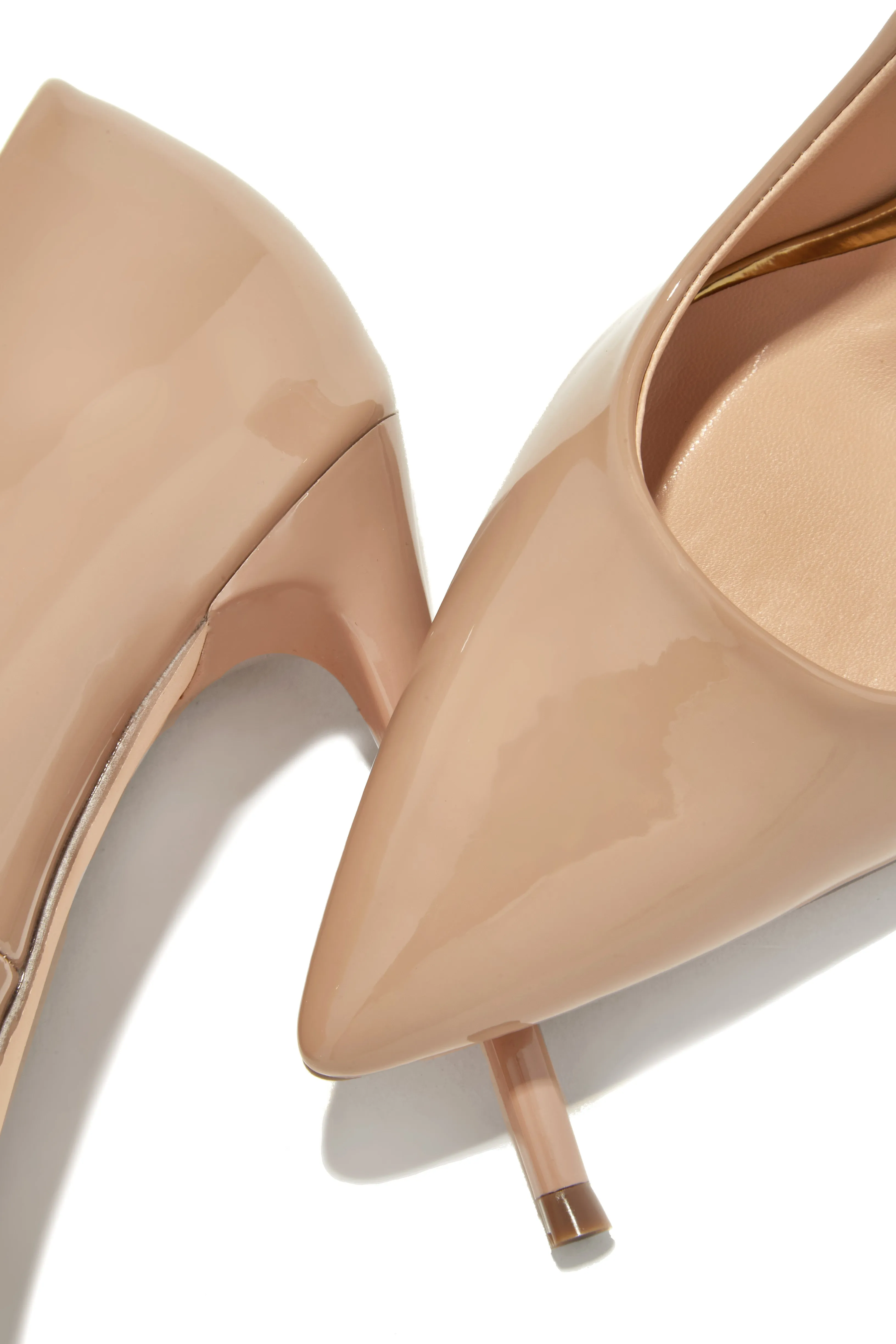 Savanna High Heel Pumps - Nude