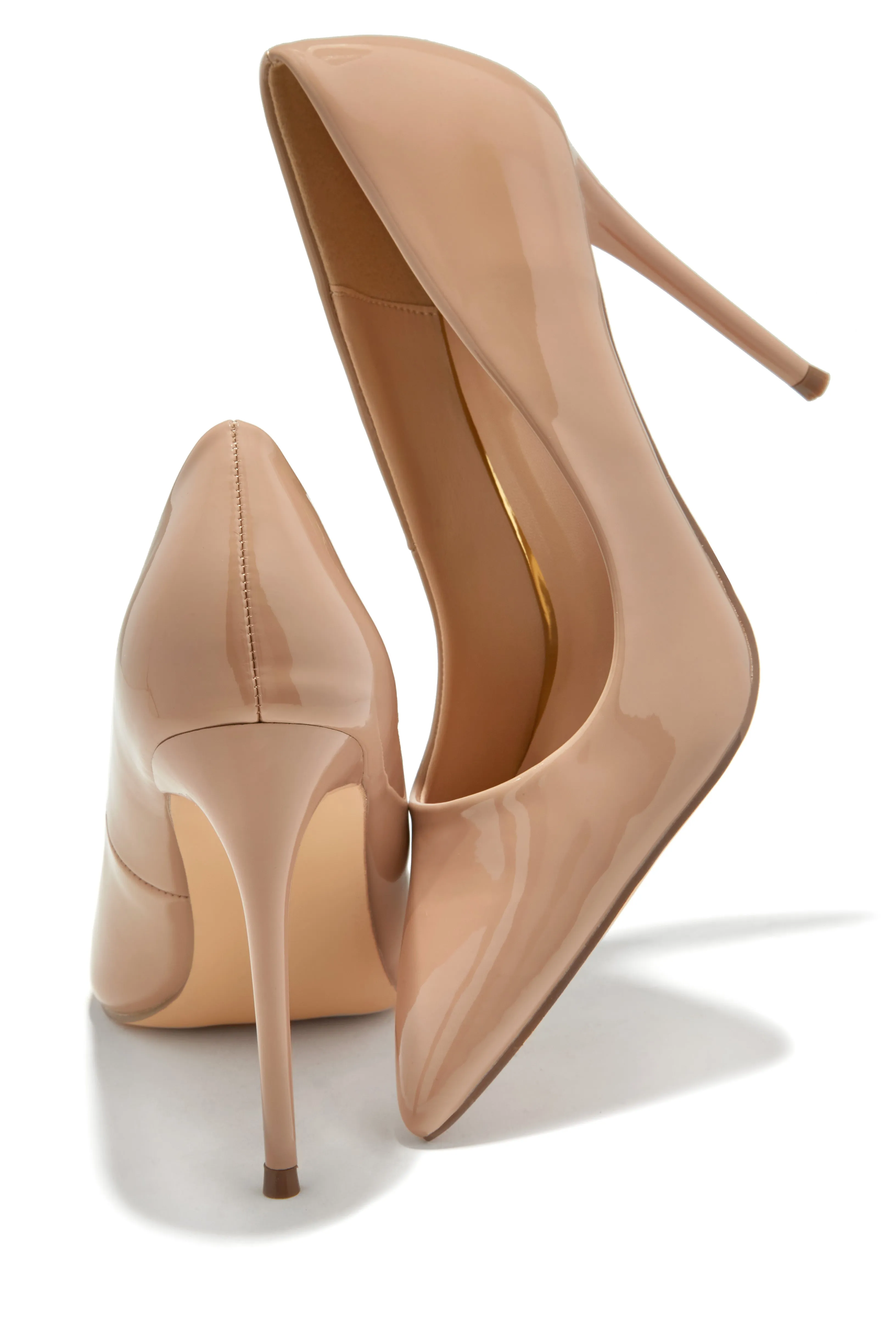 Savanna High Heel Pumps - Nude