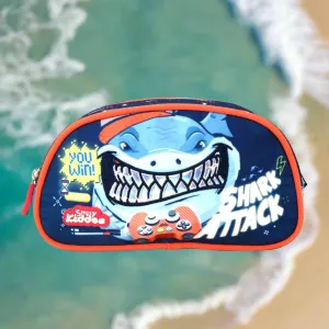 Smily Kiddos Sea Shark Double Compartment Pencil Pouch