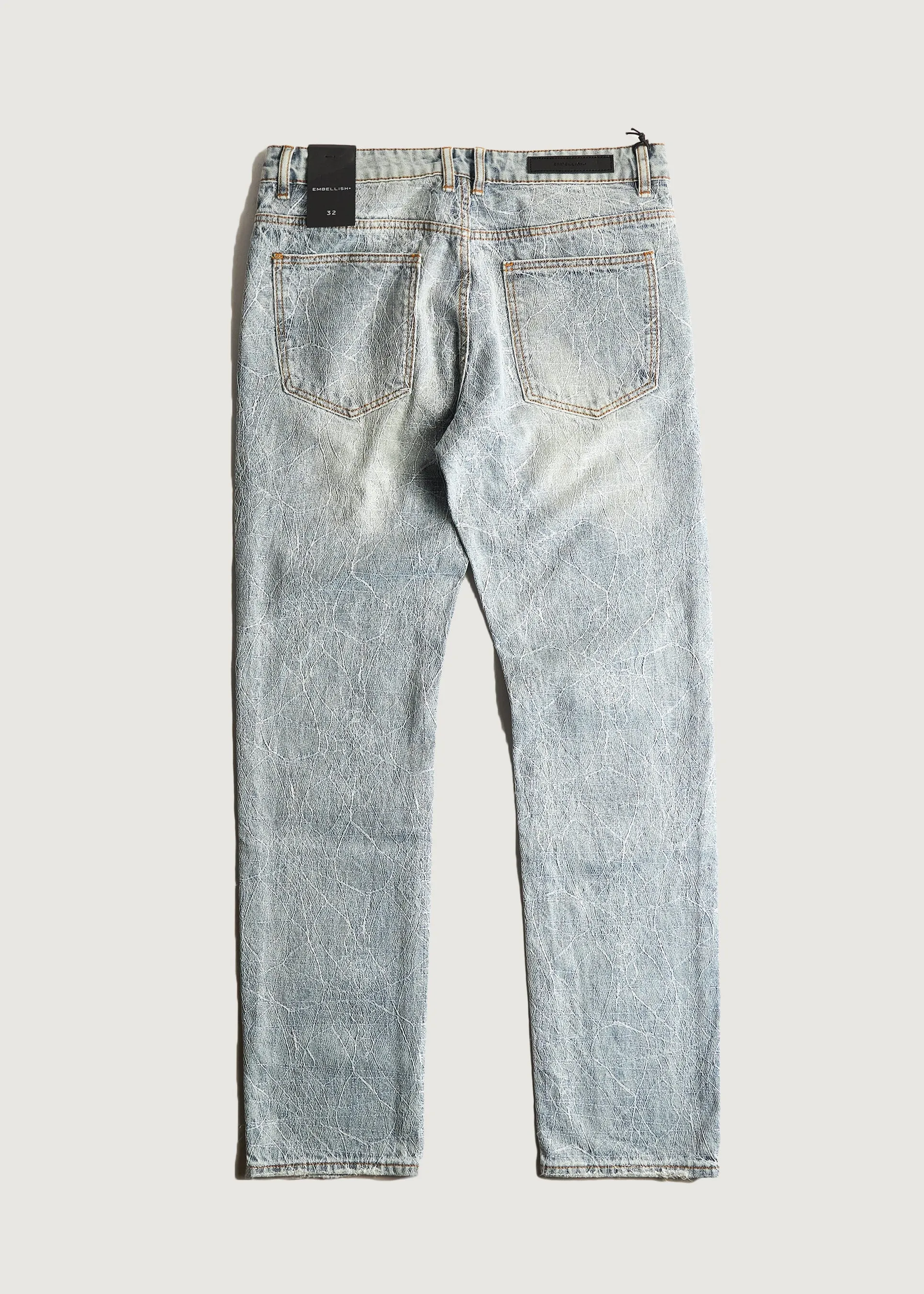 Spder OG Straight Denim (Light Blue)