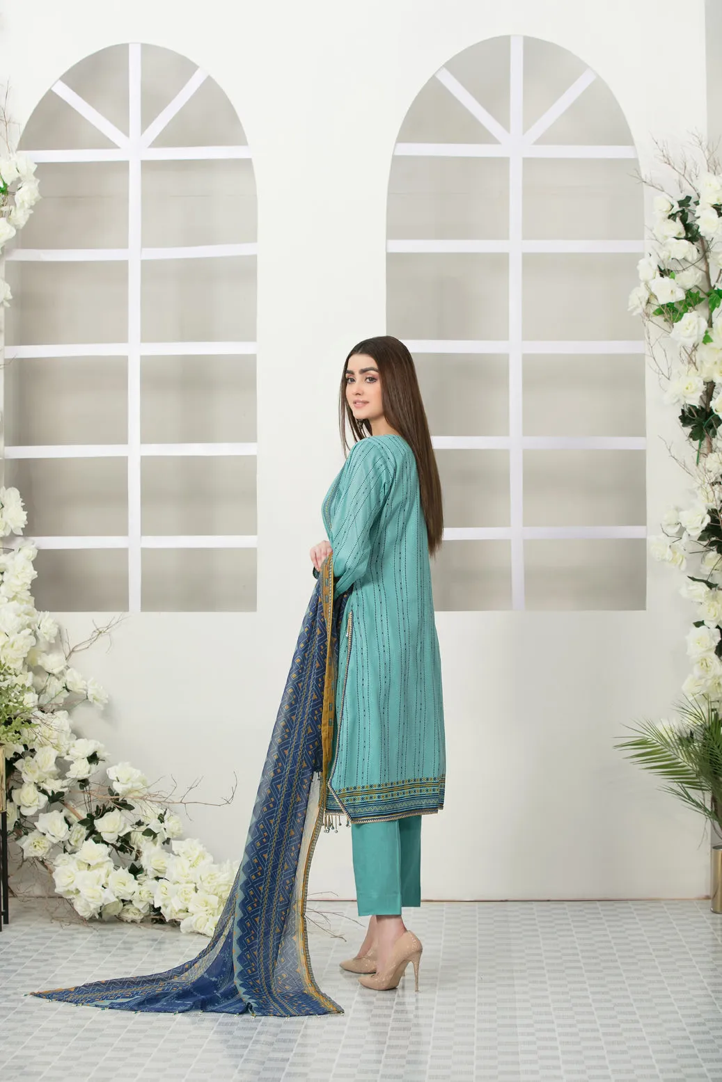 Tawakkal Titania Lawn Collection 2022 – D-7089