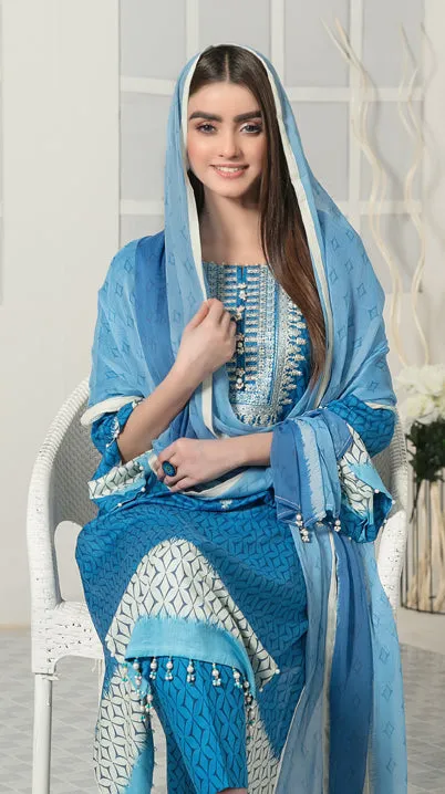 Tawakkal Titania Lawn Collection 2022 – D-7100