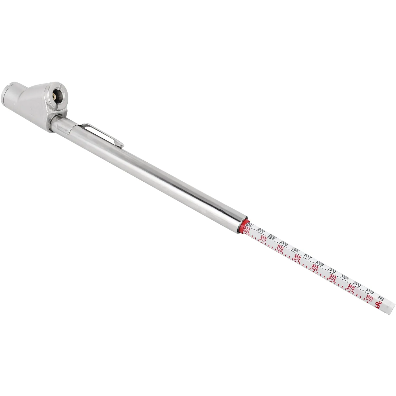 Tire Pressure Gauge, 2-120 PSI Straight Foot Dual Head Air Chuck (Box of 100)