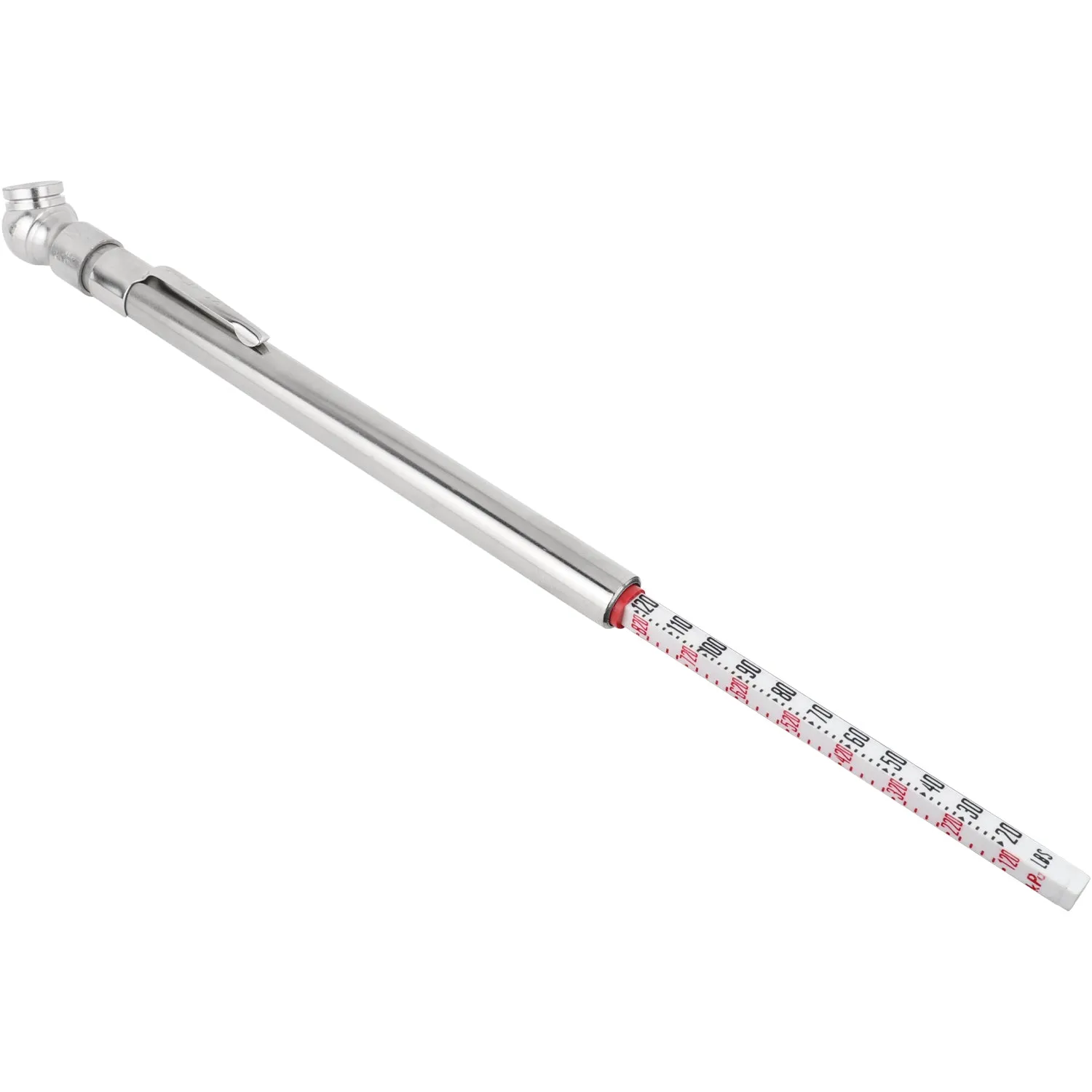 Tire Pressure Gauge, 20-120 PSI Single Ball-Head Air Chuck (Box of 100)