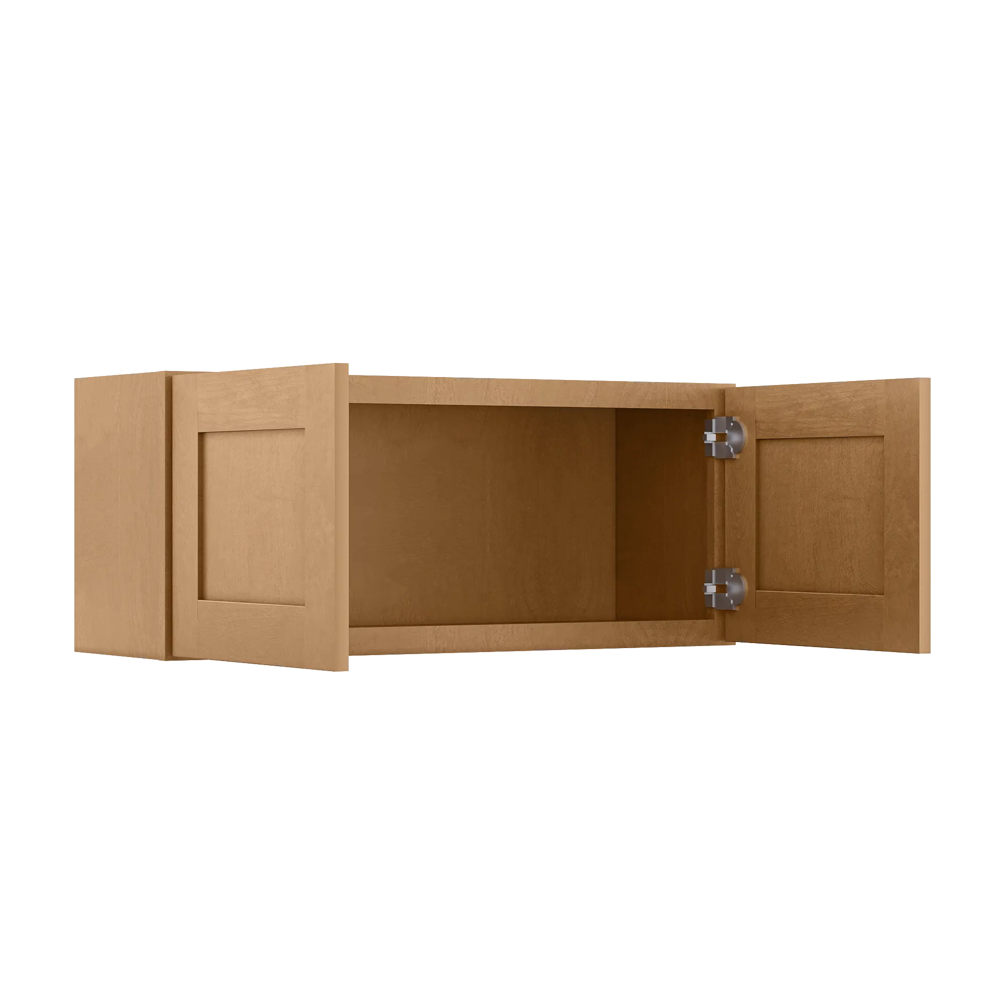 Wall Kitchen Cabinet W3615 Shaker Toffee LessCare 36 in. width 15 in. height 12 in. depth